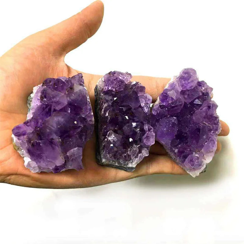 Natural Amethyst Geode Wand – Healing Crystal & Home Decor
