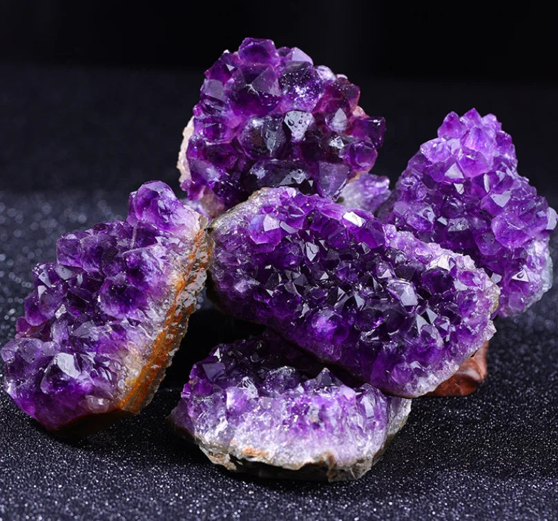 Natural Amethyst Geode Wand – Healing Crystal & Home Decor