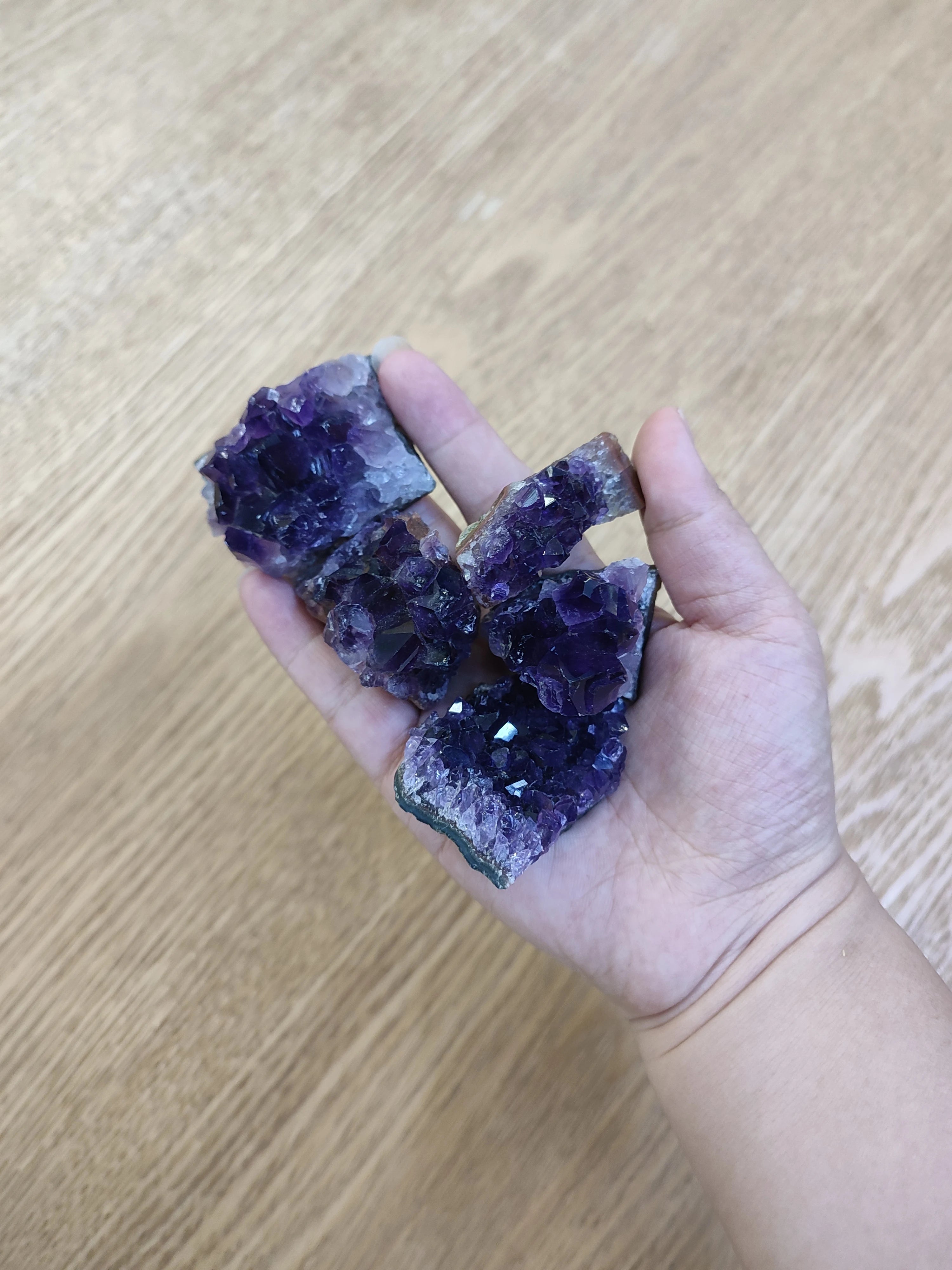 Natural Amethyst Geode Wand – Healing Crystal & Home Decor