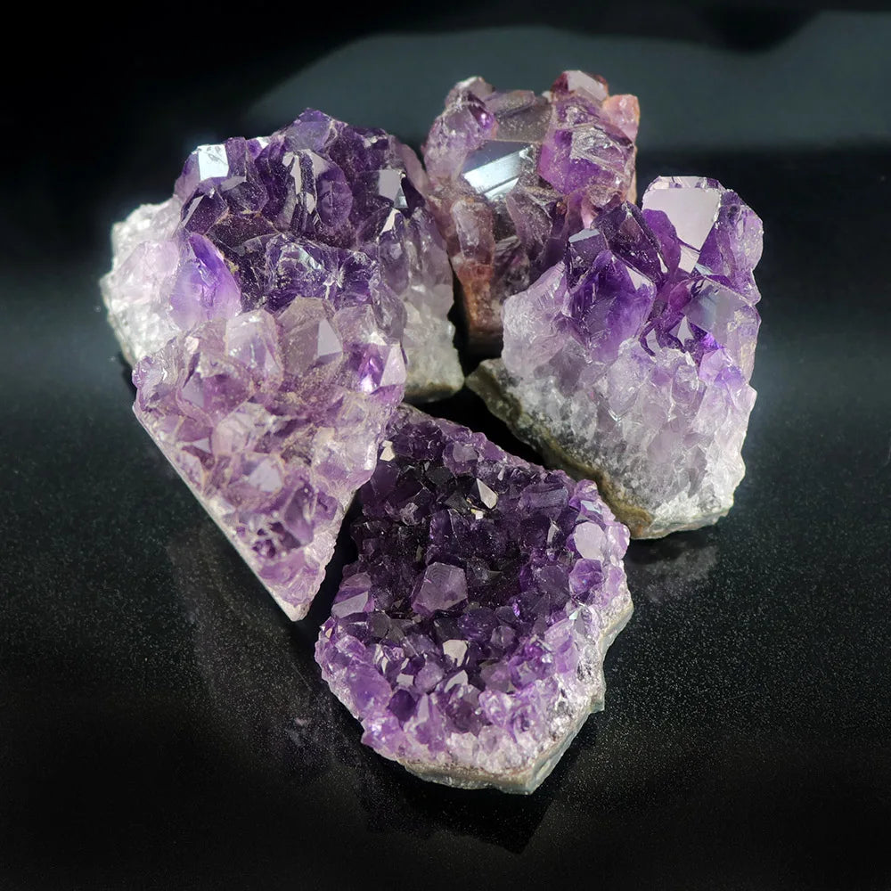Natural Amethyst Geode Wand – Healing Crystal & Home Decor