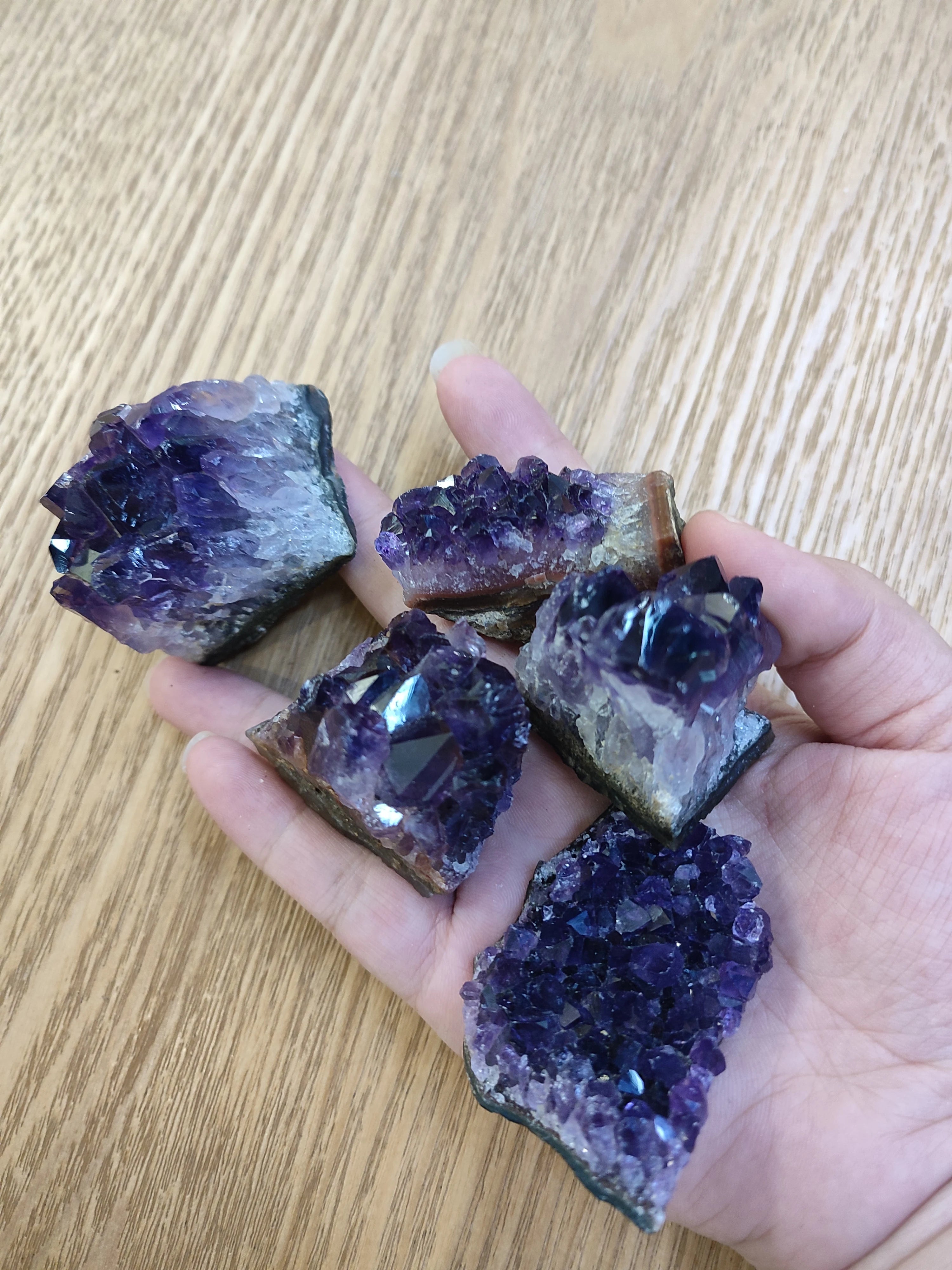 Natural Amethyst Geode Wand – Healing Crystal & Home Decor
