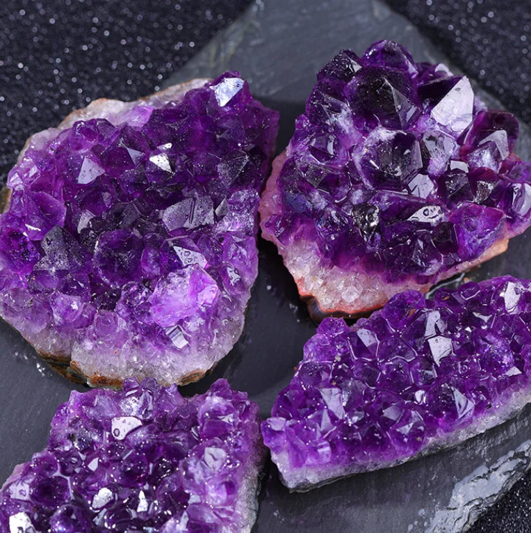 Natural Amethyst Geode Wand – Healing Crystal & Home Decor