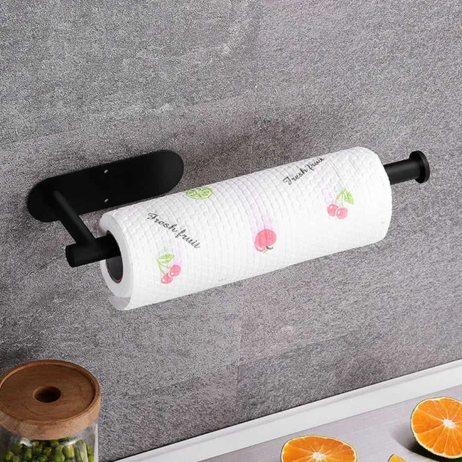 Adhesive Paper Towel Holder!