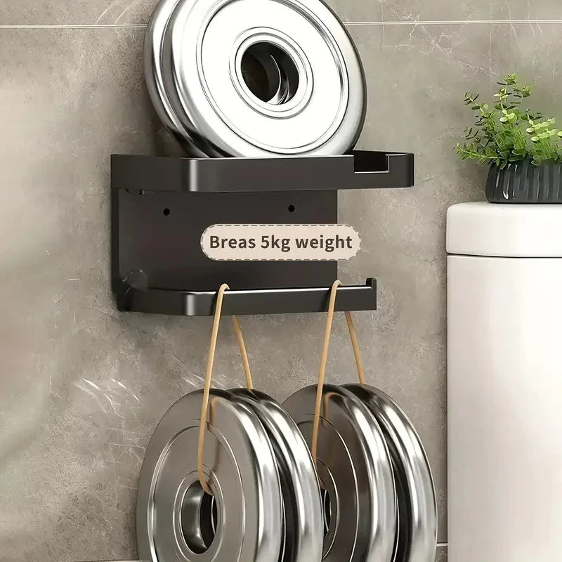 Easy-Install Toilet Paper Holder