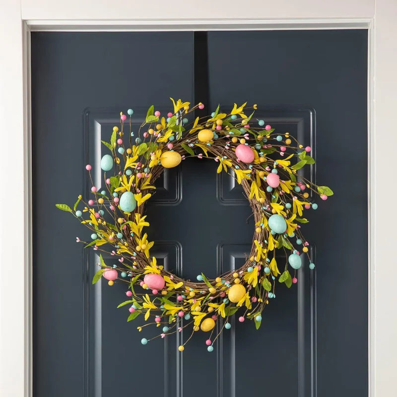 Spring Eggs Wreath Creative Artificial Garland:
