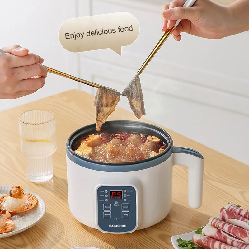 Mini Electric Rice Cooker Household Multicooker Steamer