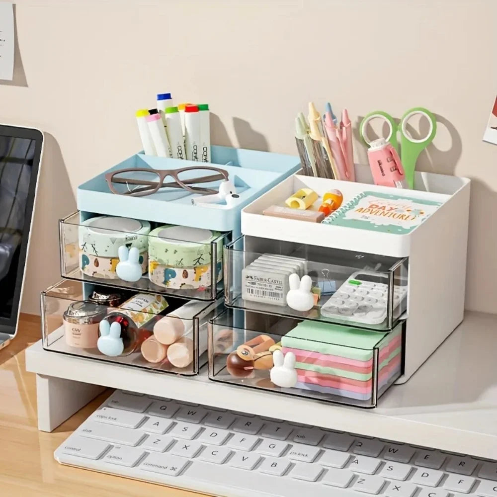 Small drawer-type pen container Home Desk