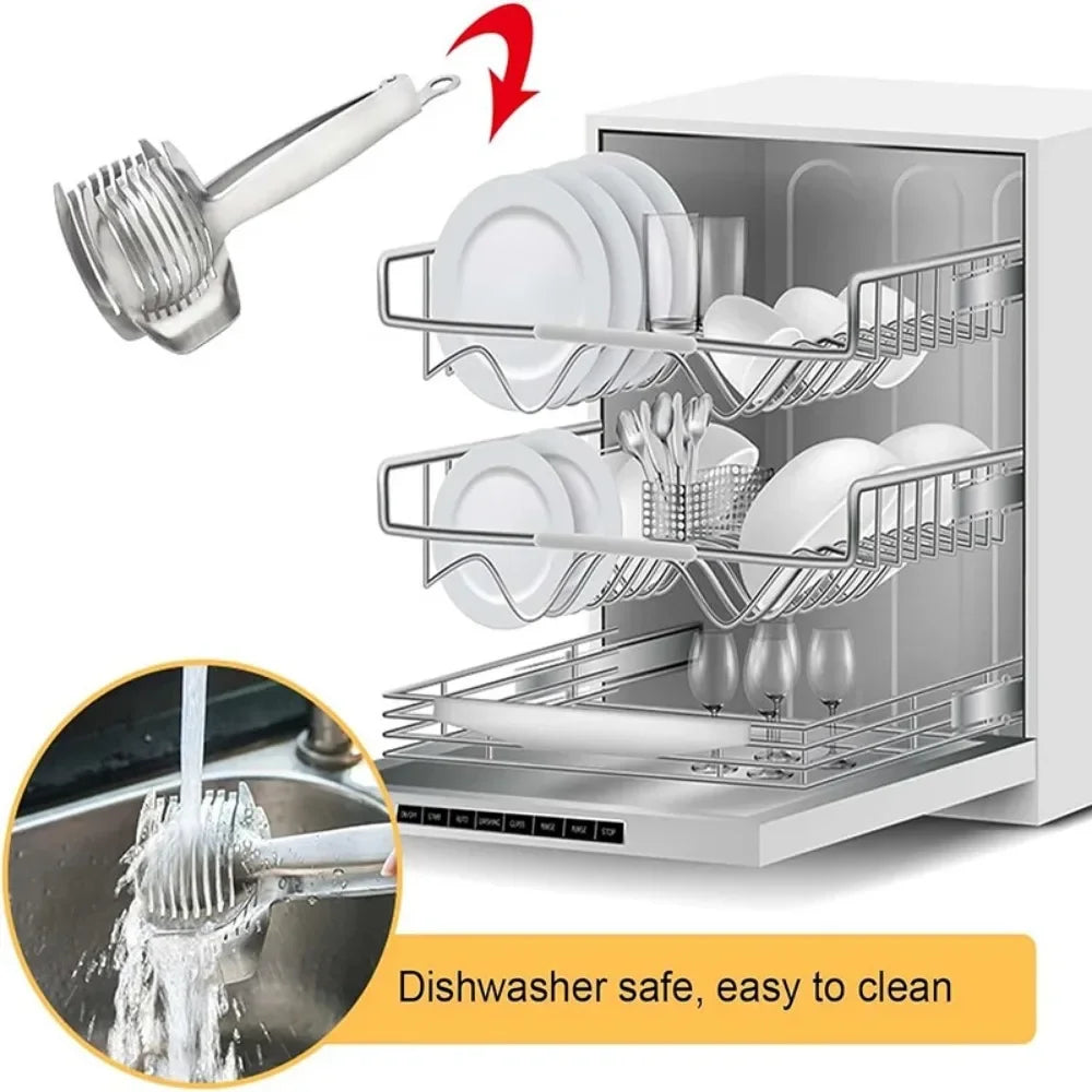 Stainless Steel Handheld Fruit & Vegetable Slicer