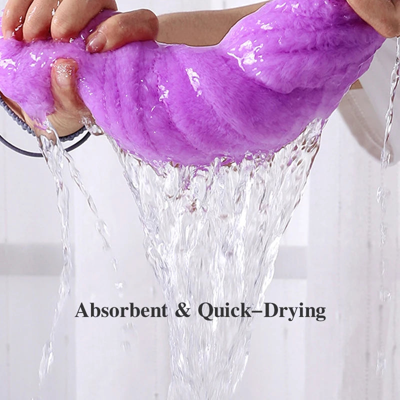 2PC Super Soft Coral Velvet Bath Towels – Quick-Drying Luxury for Everyday Comfort! 🌟✨
