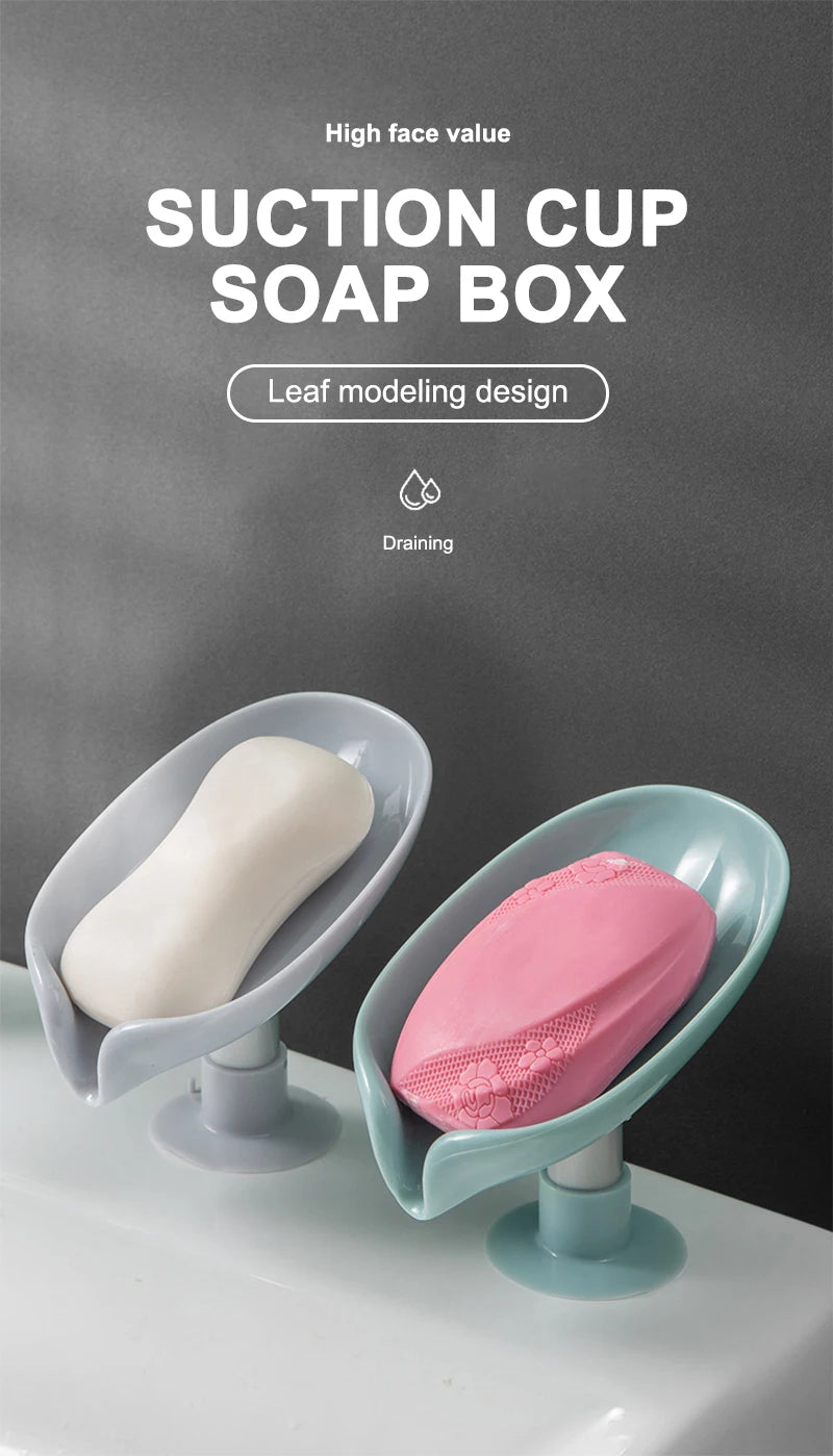 Stylish, Self-Draining Soap Dish for a Cleaner Bathroom! 🚿✨