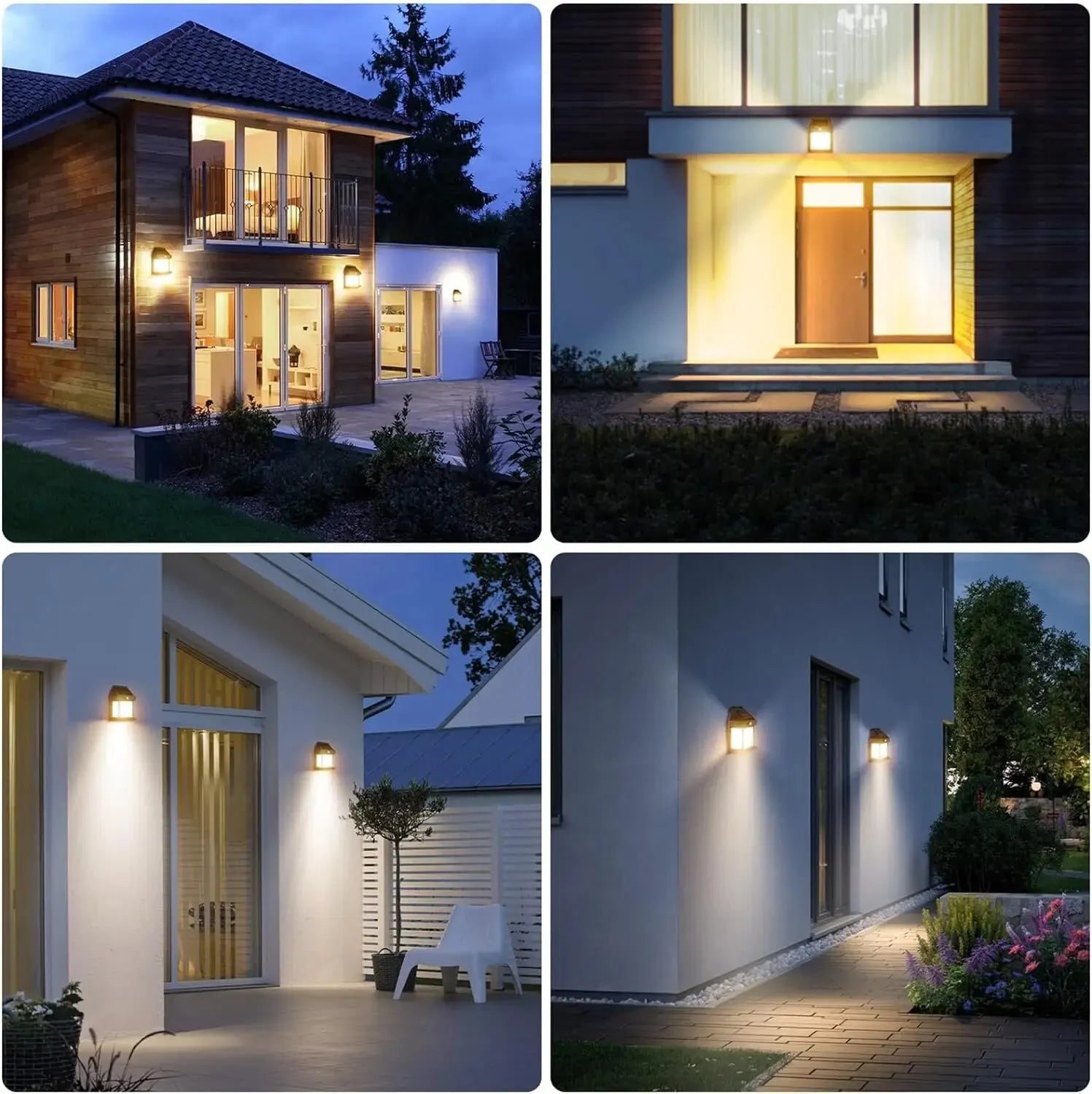 Outdoor Solar Tungsten Wall Light with Motion Sensor