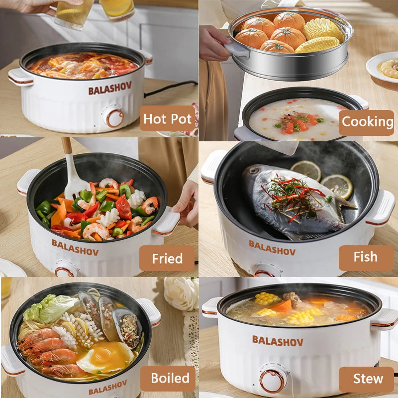 Multifunctional Portable Electric Rice Cooker