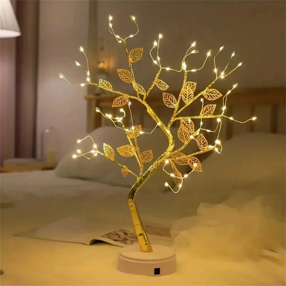 LED Rose Leaf Table Lamp – Enchanting Light for Every Occasion!