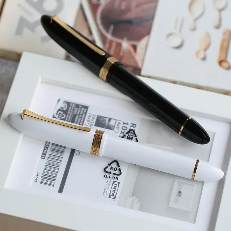 MAJOHN V60 Resin Triangular Piston Fountain Pen