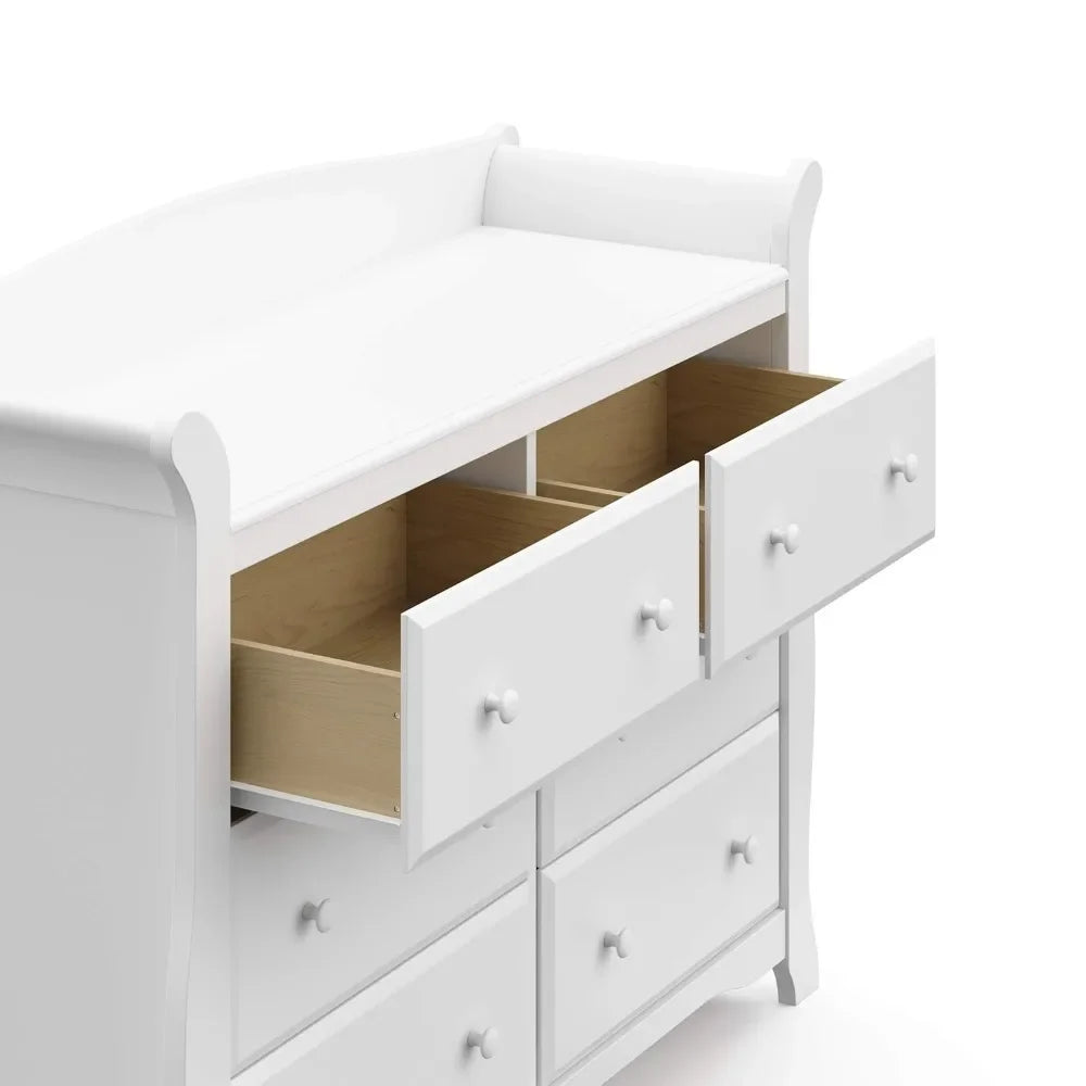 Nursery Dresser Organizer, White