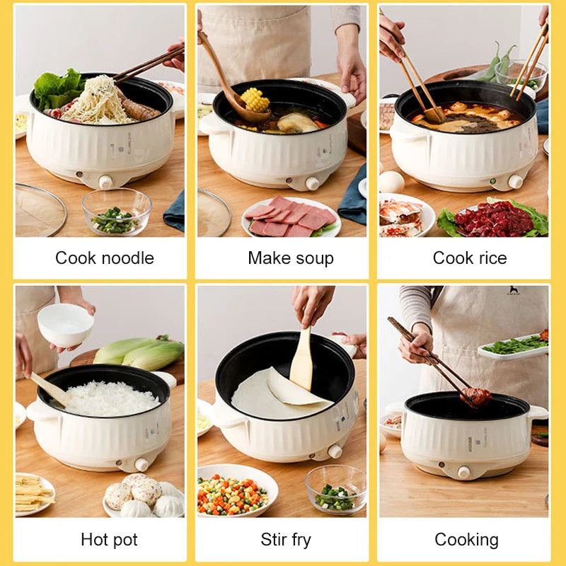 Multifunctional Electric Rice Cooker Frying Pan