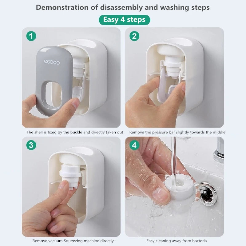 Automatic Toothpaste Set Dispenser