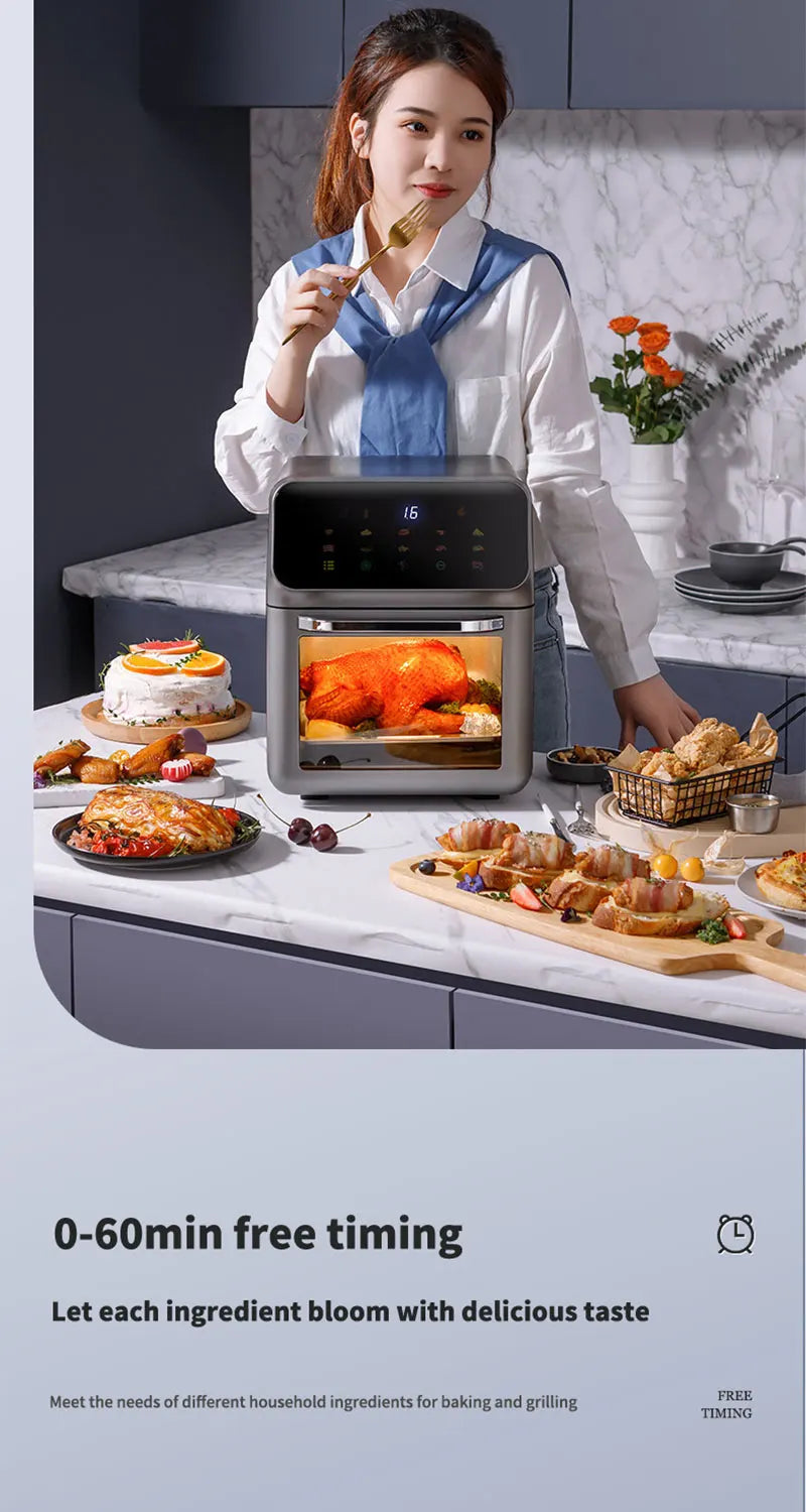 Electric Air Fryer 10L Large Capacity