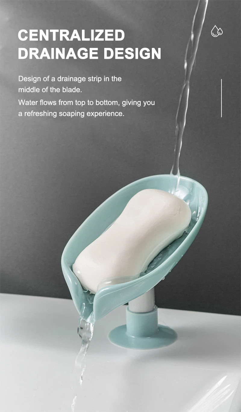 Stylish, Self-Draining Soap Dish for a Cleaner Bathroom! 🚿✨