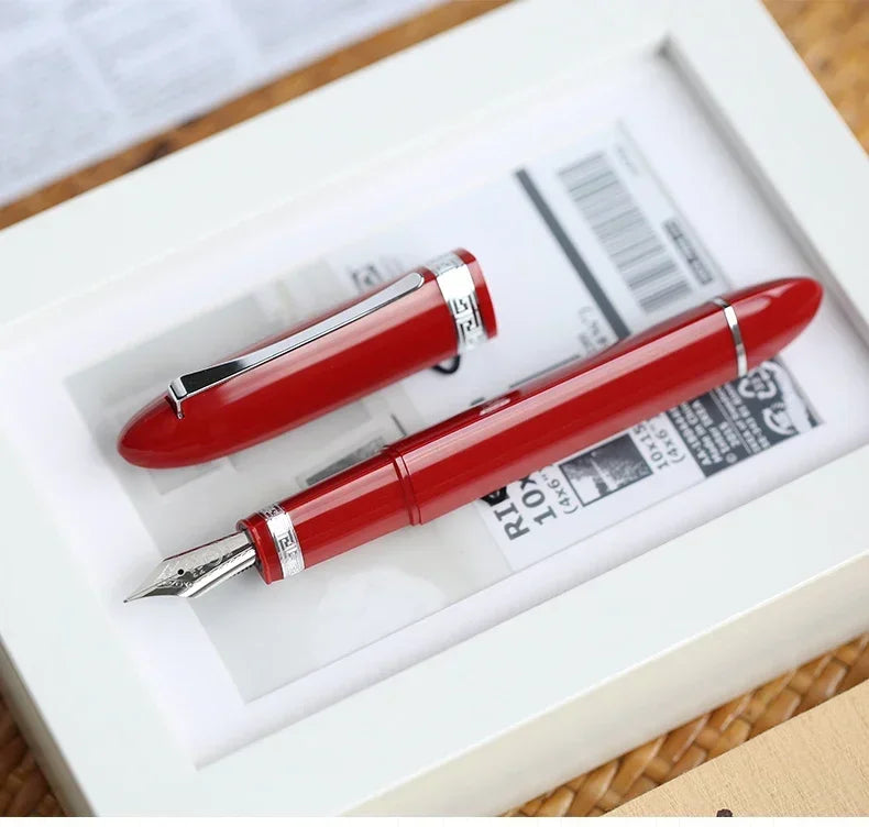 MAJOHN V60 Resin Triangular Piston Fountain Pen