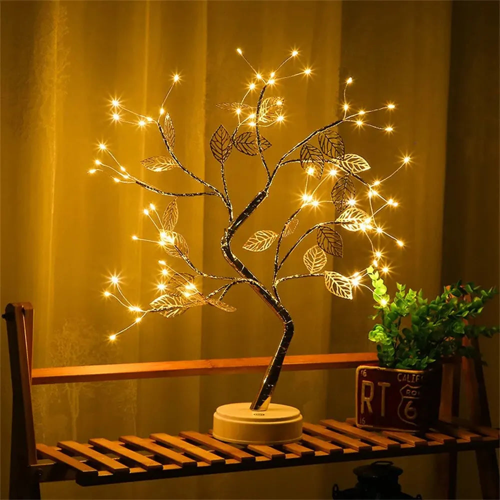 LED Rose Leaf Table Lamp – Enchanting Light for Every Occasion!