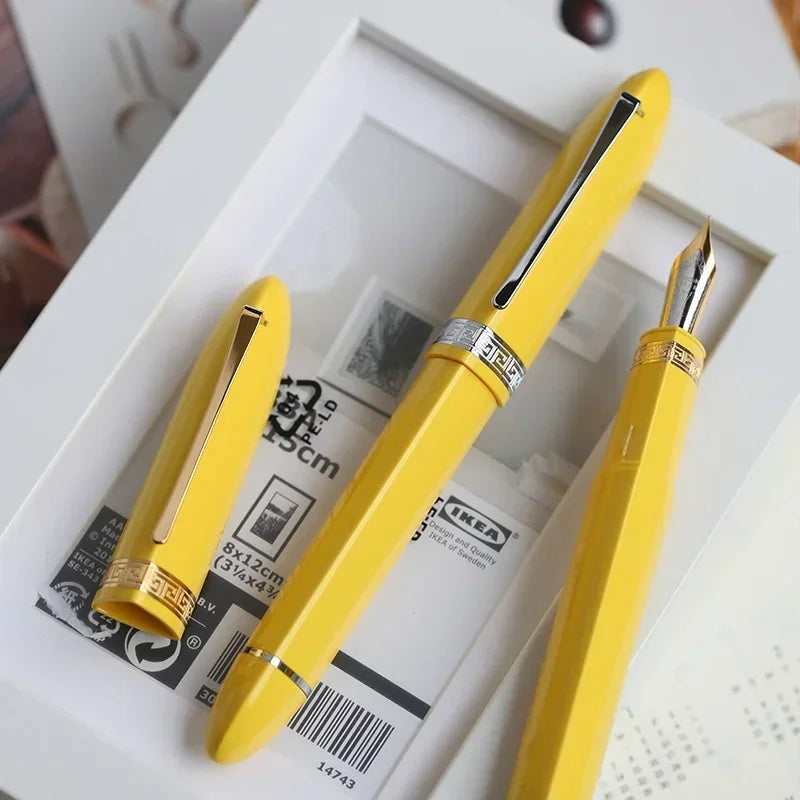 MAJOHN V60 Resin Triangular Piston Fountain Pen