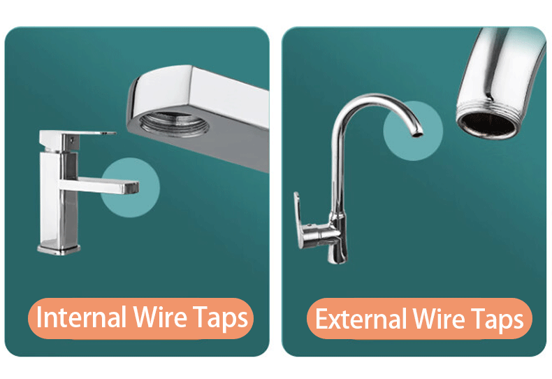 Universal 1080° Rotation Faucet Extender – Dual Mode Swivel Sprayer Head