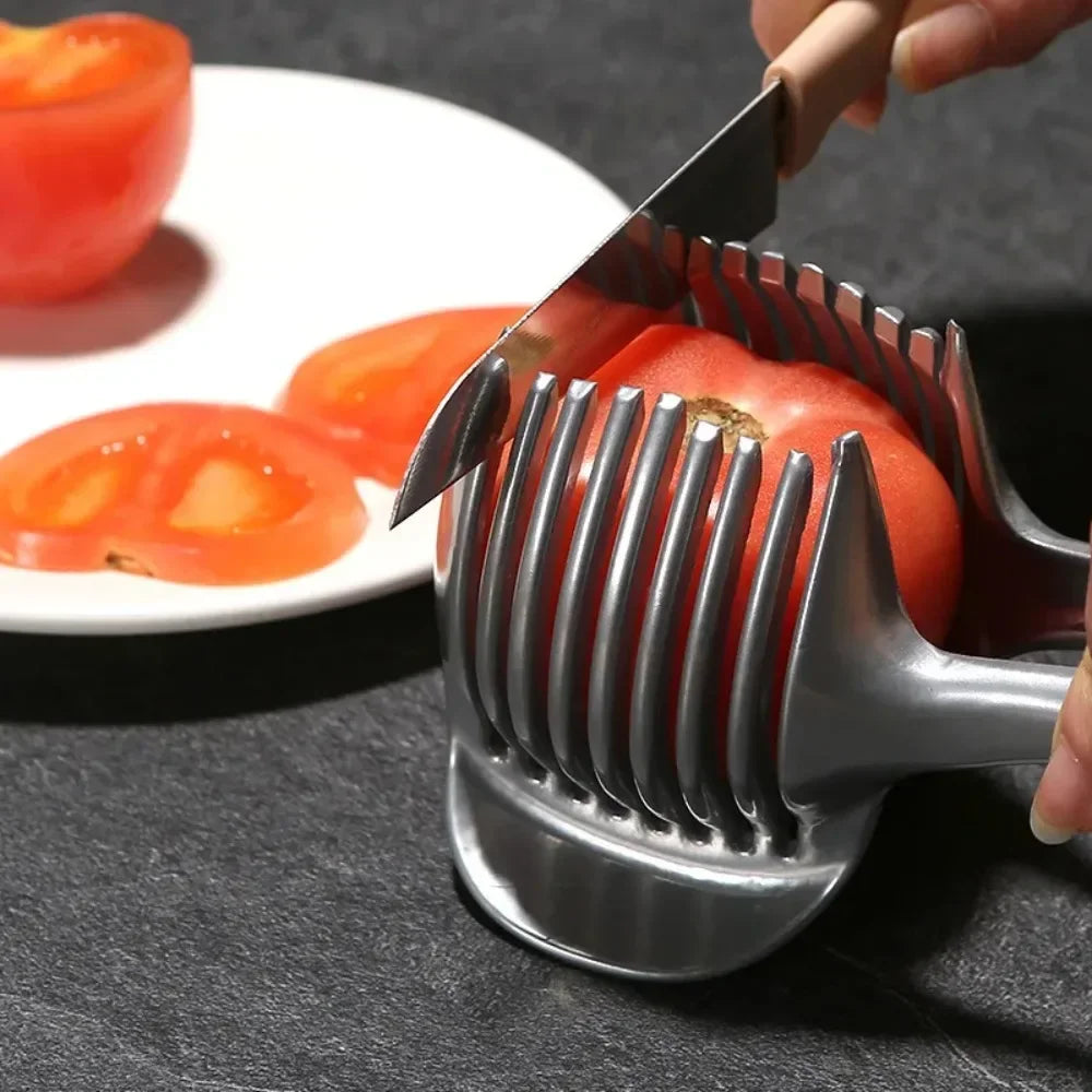 Stainless Steel Handheld Fruit & Vegetable Slicer