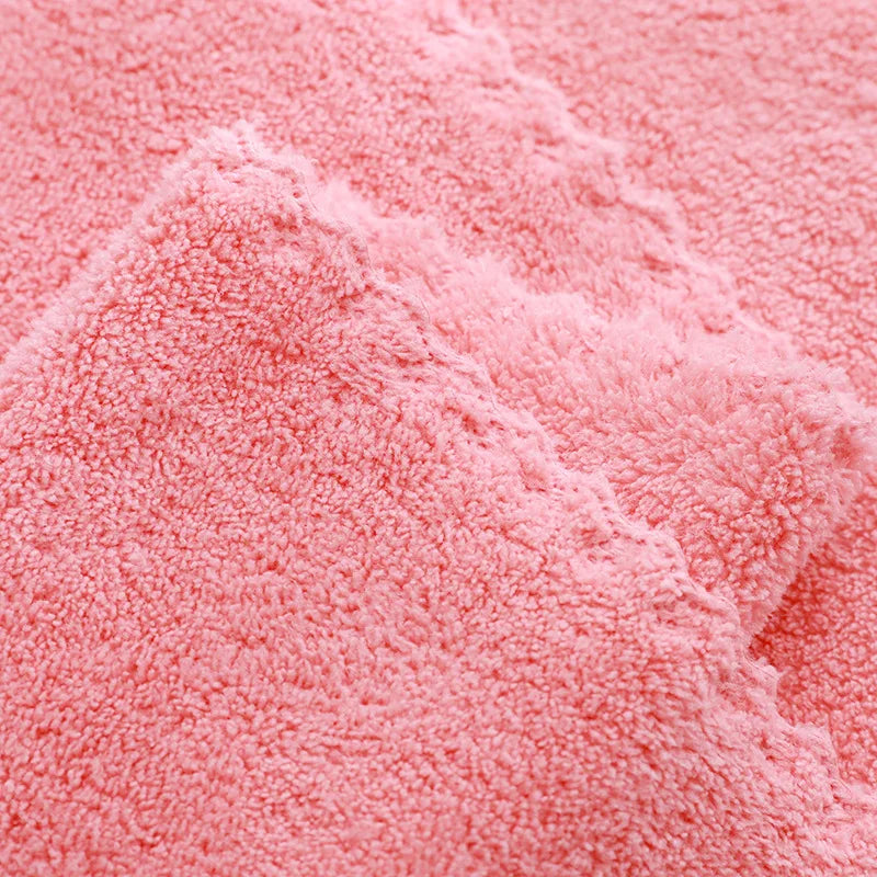 2PC Super Soft Coral Velvet Bath Towels – Quick-Drying Luxury for Everyday Comfort! 🌟✨