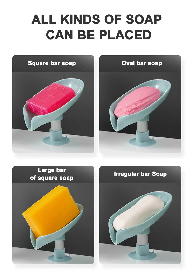 Stylish, Self-Draining Soap Dish for a Cleaner Bathroom! 🚿✨