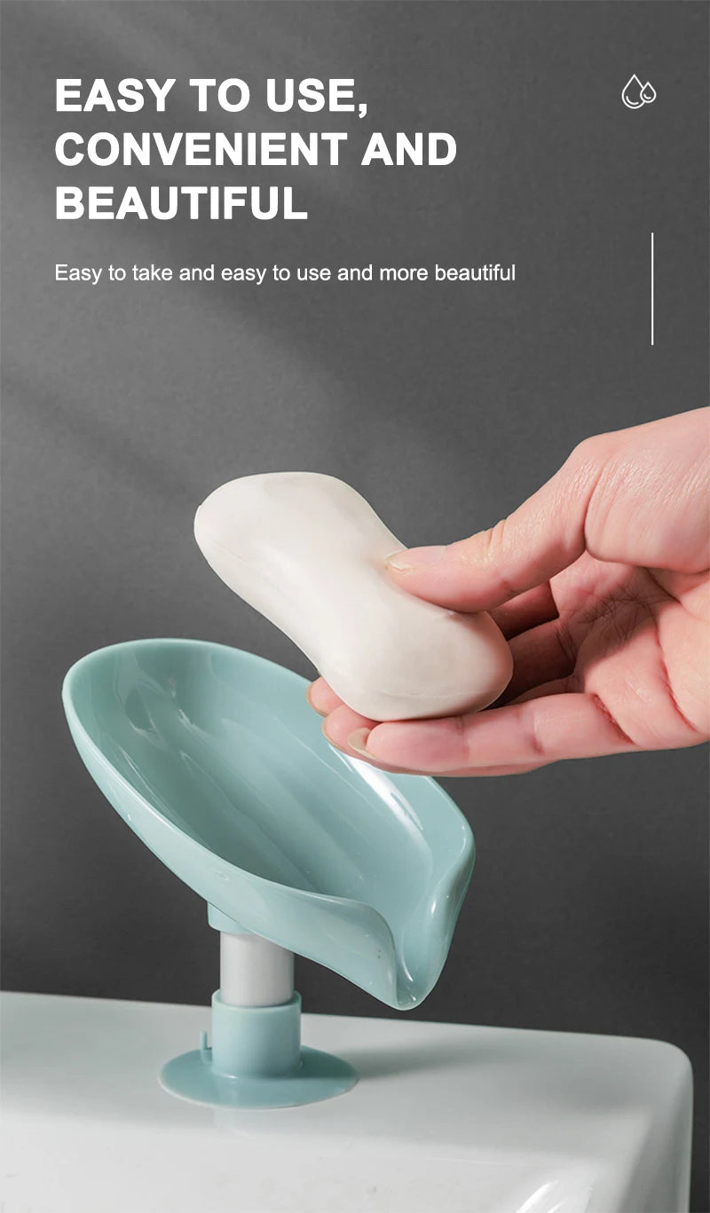 Stylish, Self-Draining Soap Dish for a Cleaner Bathroom! 🚿✨