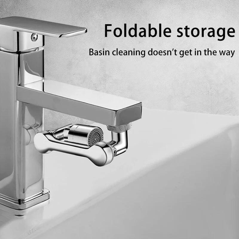 Universal 1080° Rotation Faucet Extender – Dual Mode Swivel Sprayer Head