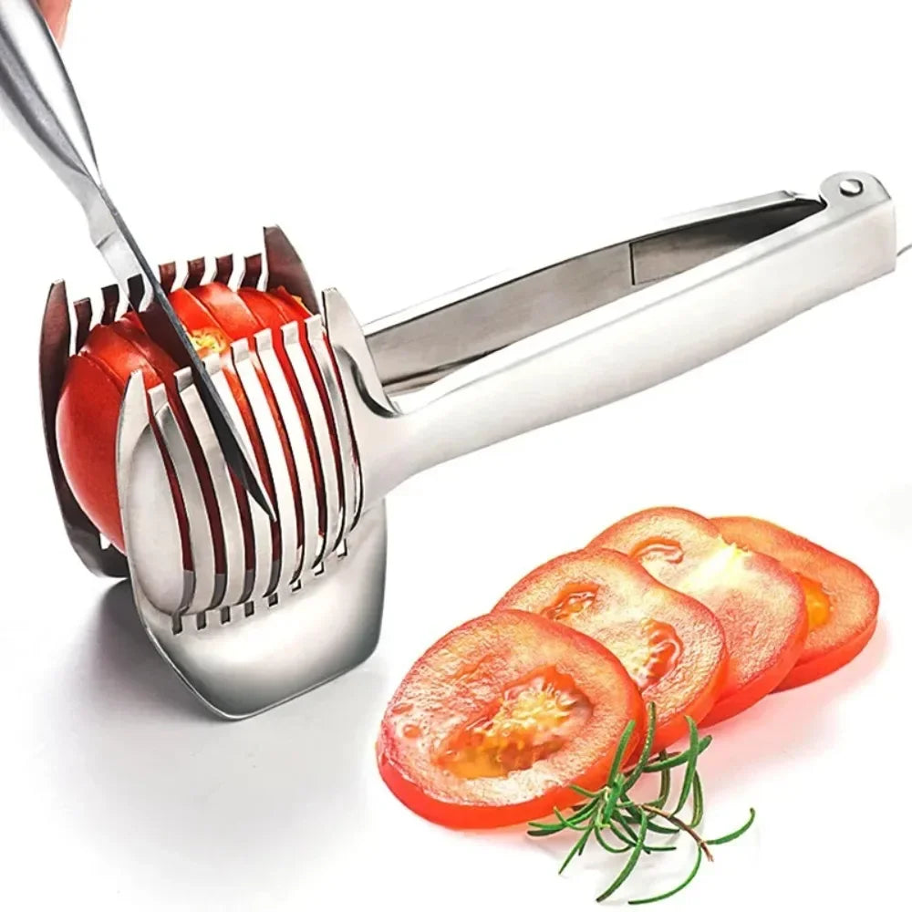 Stainless Steel Handheld Fruit & Vegetable Slicer