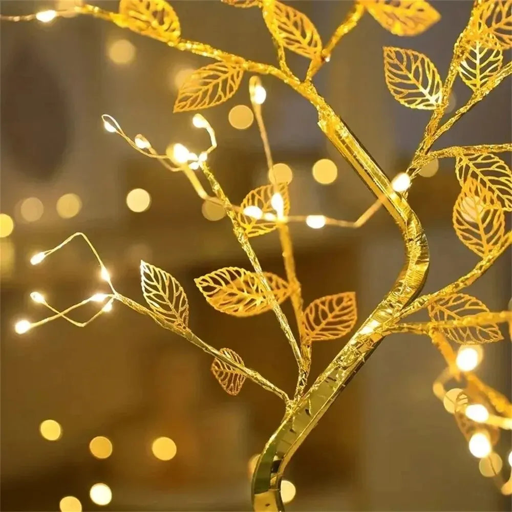 LED Rose Leaf Table Lamp – Enchanting Light for Every Occasion!