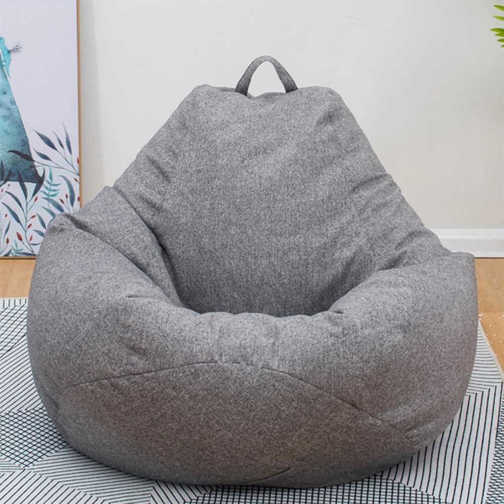 Lazy Sofa Chairs Cover Without Filler