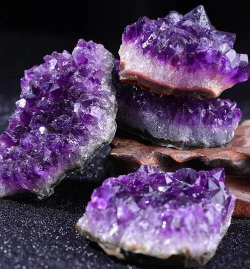 Natural Amethyst Geode Wand – Healing Crystal & Home Decor