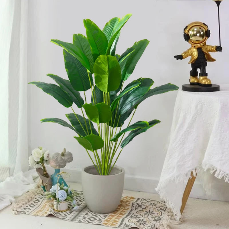 1pc Artificial Tropical Palm Tree – Lush, Life-Like Greenery for Any Space! 🏡✨