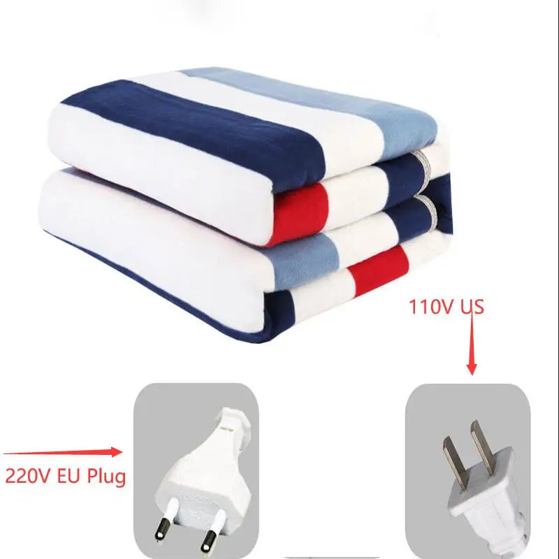 Electric Blanket 110/220V – Thickened Heated Blanket with Automatic Protection