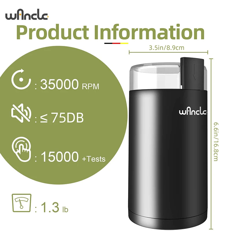 Multifunctional High-Power Coffee Grinder