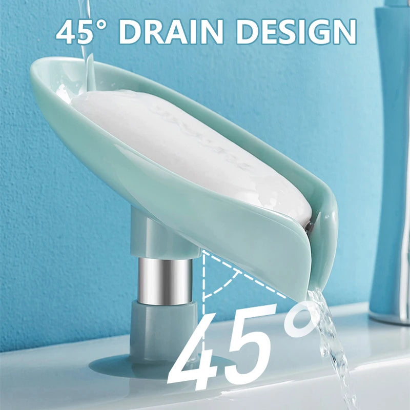 Stylish, Self-Draining Soap Dish for a Cleaner Bathroom! 🚿✨