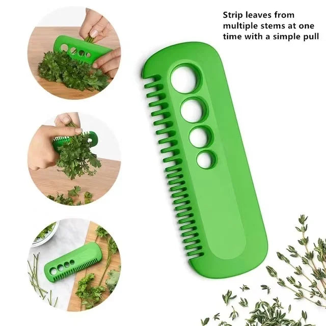 Multi-Functional Herb Stripper Tool