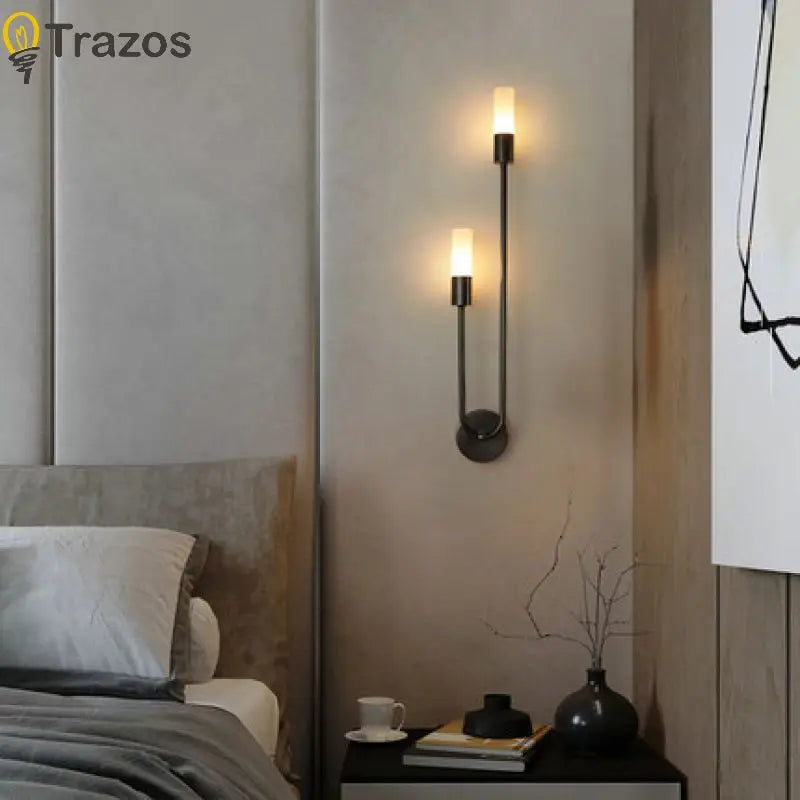 Nordic Luxury Bedside Wall Lamp